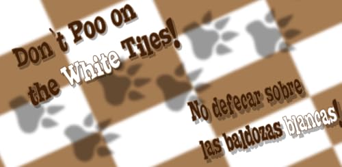 Do not Poo on the White Tiles FREE