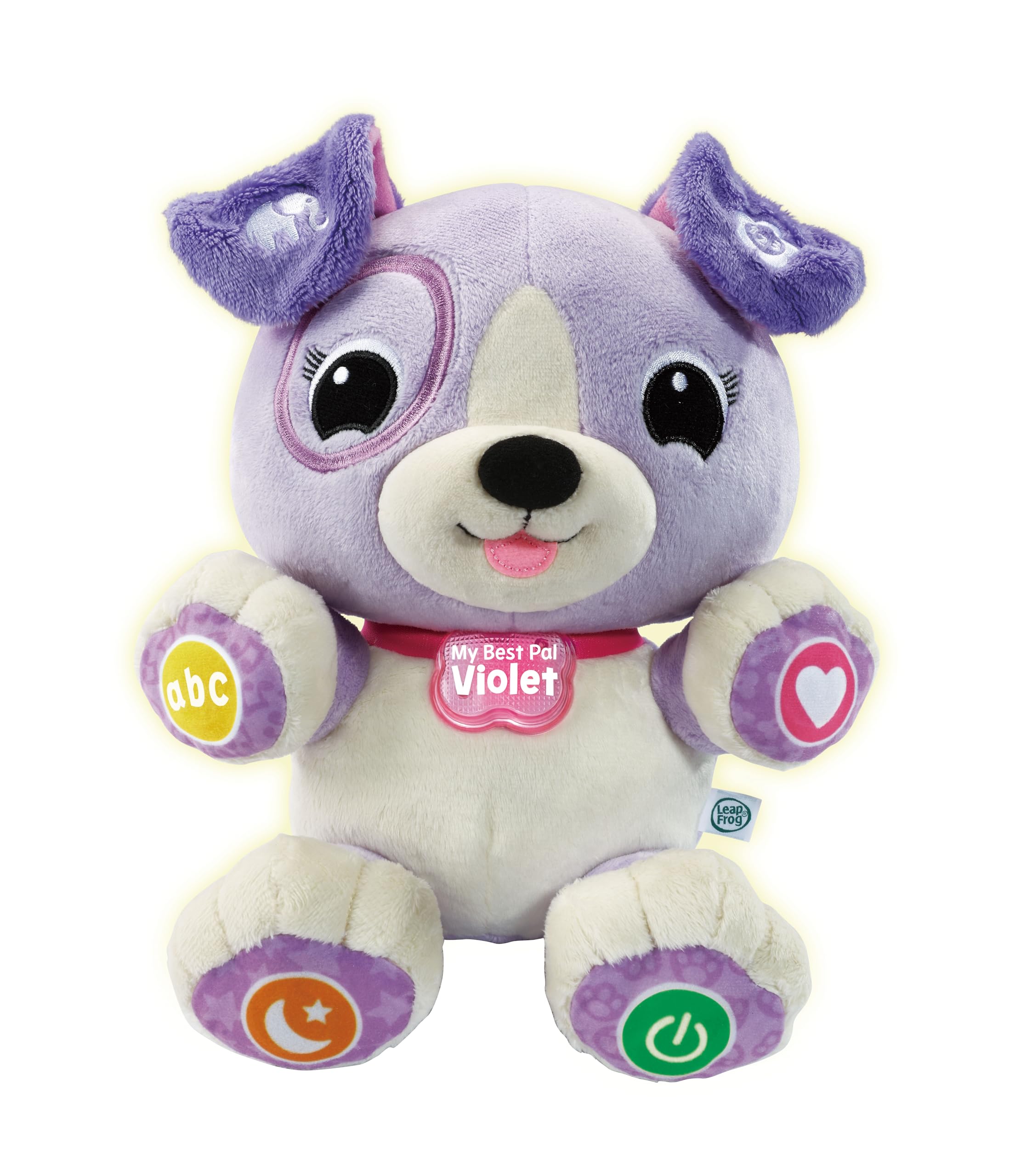 LeapFrog My Best Pal Violet, Interactive Learning Toy with 35 Songs & Melodies, Personalisation Option & 8 Fun Activities, Imaginative Play, Suitable for Ages 6, 9, 12 Months+, English Version