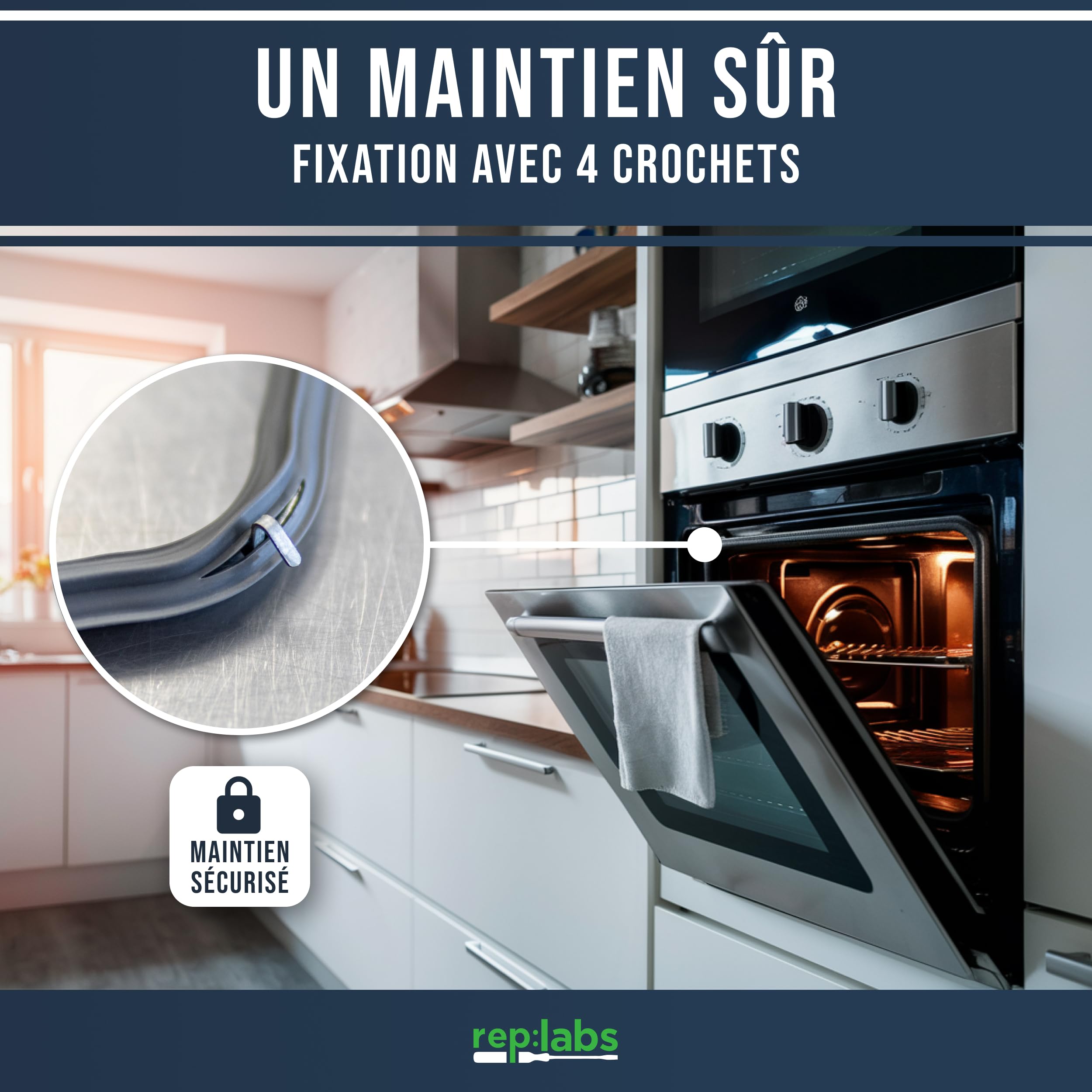 Masterpart Cooker Condensation Strip Lower Door Strip To Fit Bosch