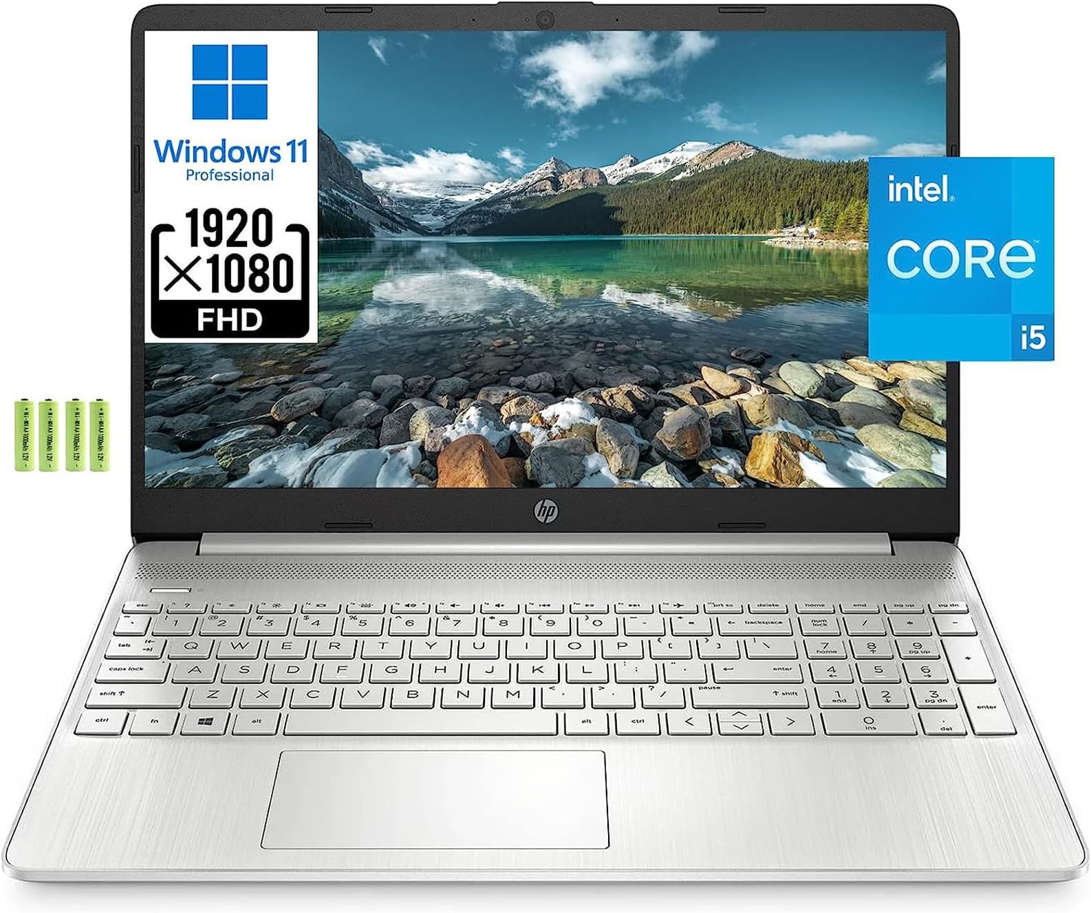 15 15.6" Full HD Business Laptop Computer [Windows 11 Pro], Intel 4-core i5-1135G7 (Beats i7-1065G7), 32GB RAM, 1TB PCIe SSD, Iris Xe Graphic, Numeric Keypad, Wi-Fi 6, BT 4.2, Webcam, w/Battery