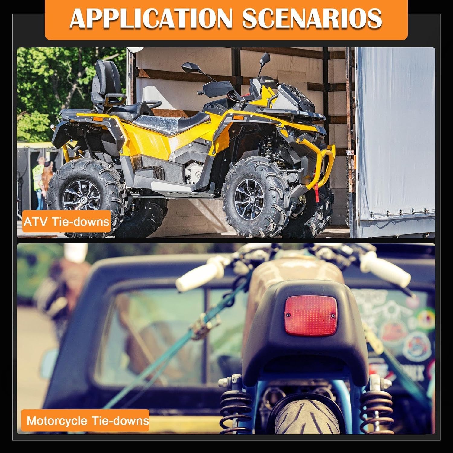 Tandefio 10 Pcs L Track Double Lug Threaded Stud Nut Fitting Tie Down Bearing 5500 LBS Using with L Track Rail to Create Heavy Duty Bolt Down Anchor Points for Trailer Truck Bed Cargo Control (Gold)