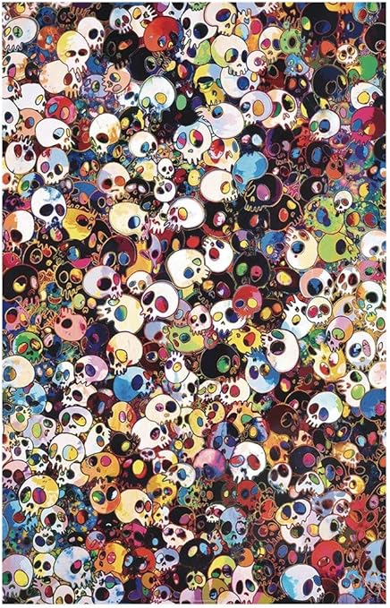 Amazon Co Jp イラストアートパズルレインボースカルジグソーパズル 300 500 1000個 Game Size 300pcs おもちゃ