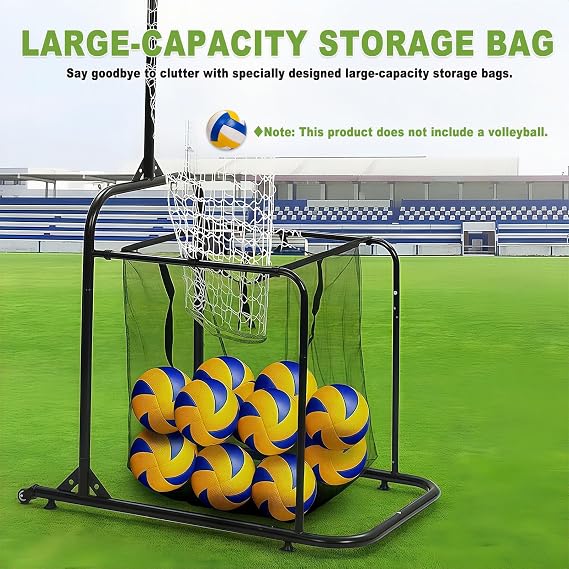 Volleyball Setter Training Equipment 5 Adjustable Heights,Volleyball Setter Training Net, Volleyball Setter Training Net 5 Adjustable Angles For Indoor And Outdoor Training