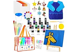 POPYOLA Acrylic Paint Set for Kids, The Complete Painting Kits & Art...