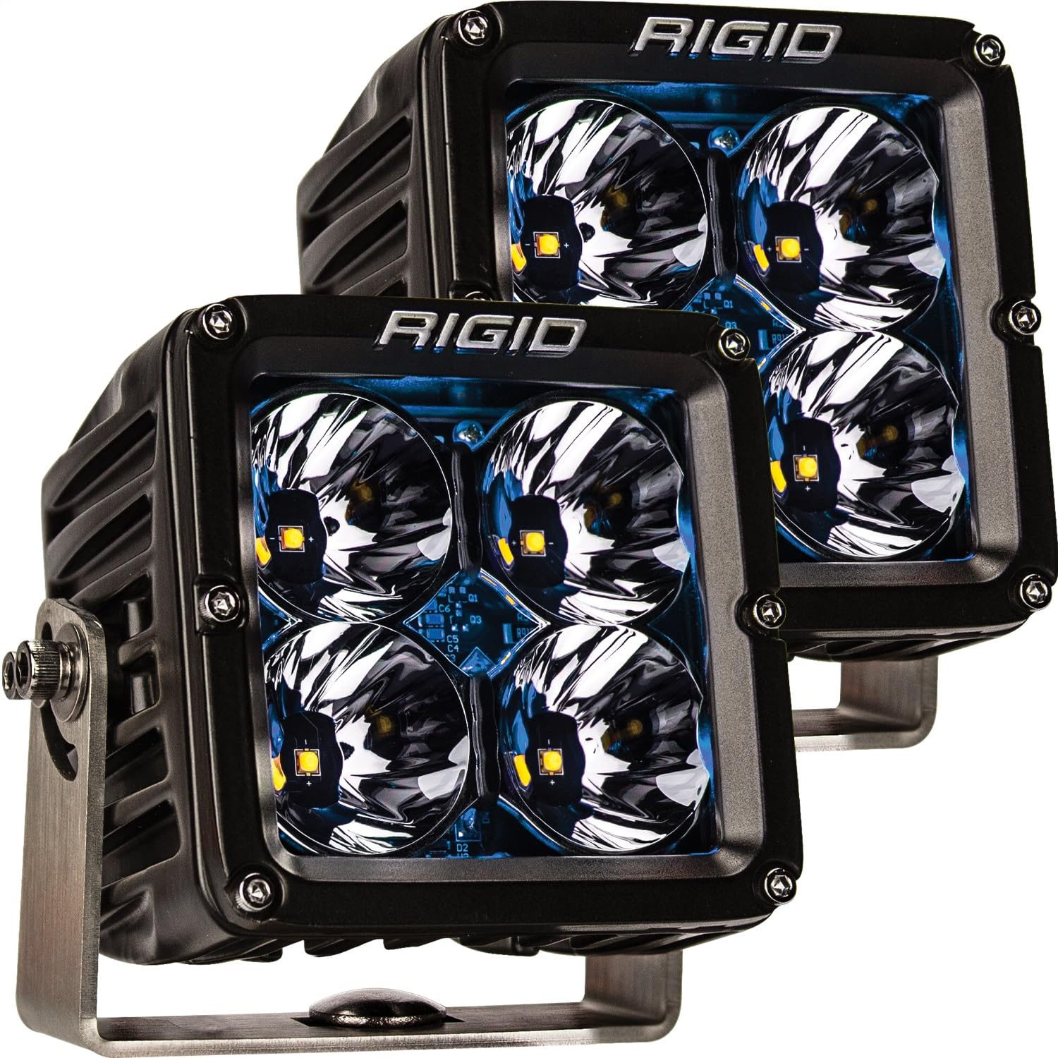Amazon | Rigid Industries - Radiance+ Pod XL RGBW - ペア (322053