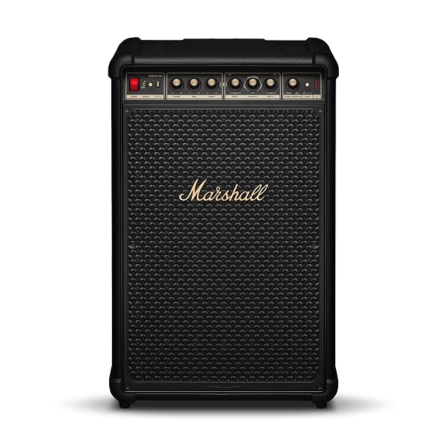 Marshall Bromley 750 Portable Wireless Party Speaker - Loud Stereo Sound with Bass and Treble Controls Bluetooth 3