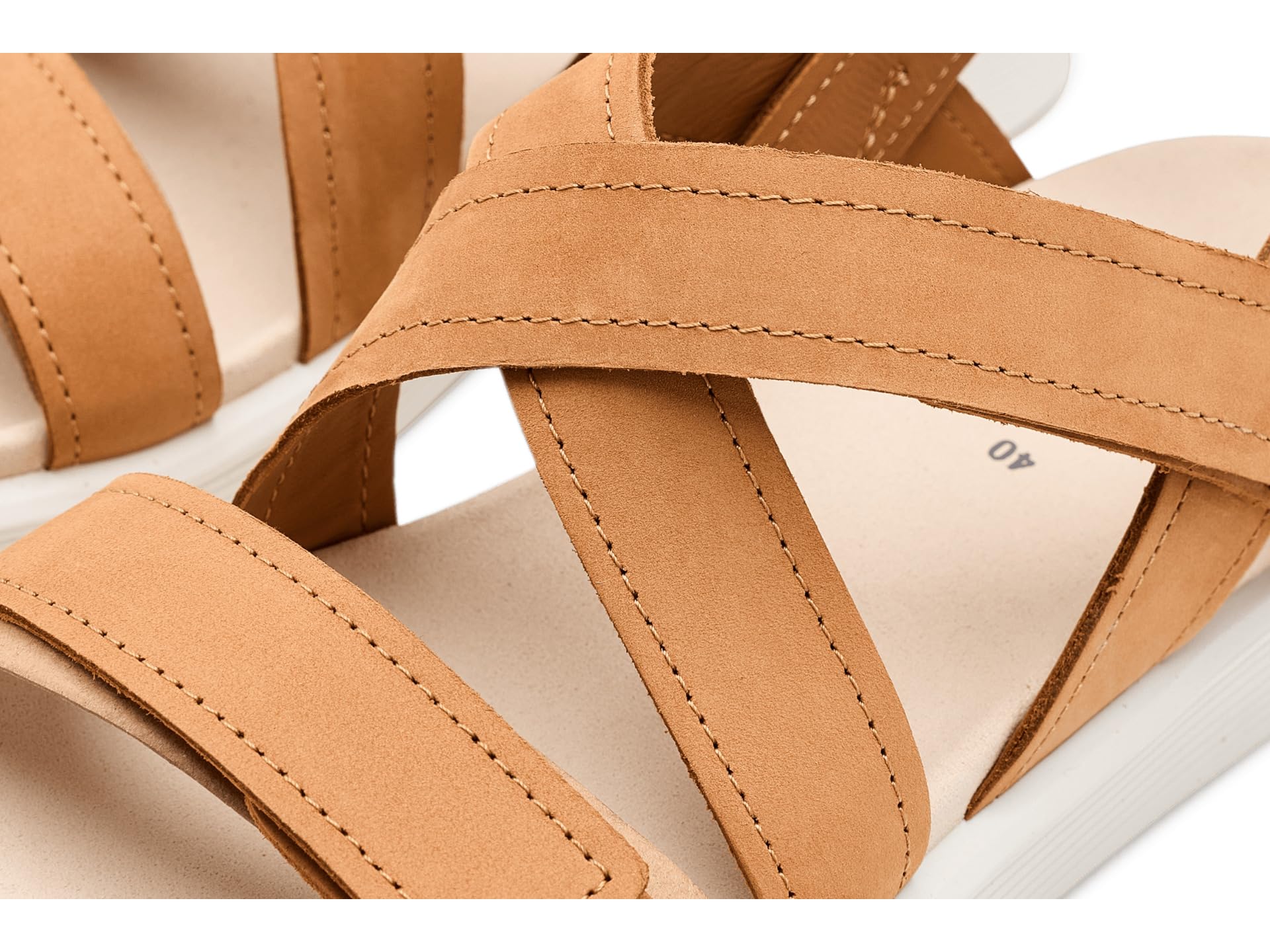 ECCO Kobiety Soft Sandal Cross StrapSandał
