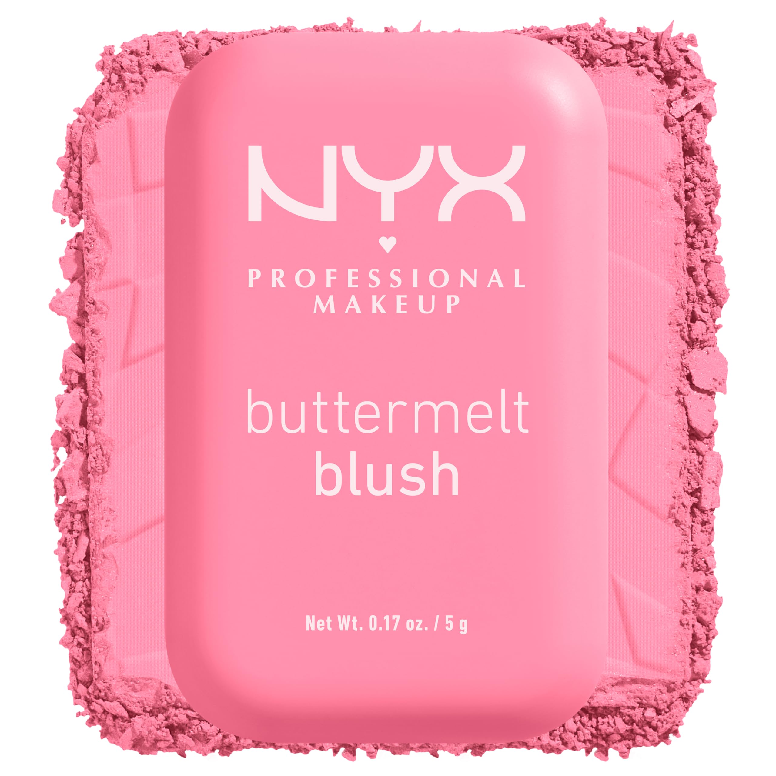 NYX Professional Makeup Buttermelt Powder Blush, Blendable: Butta Together