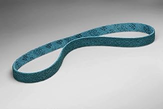 Scotch-Brite 15881 - Cinturón de acondicionamiento de superficie, 10 x 203 cm A VFN, color azul