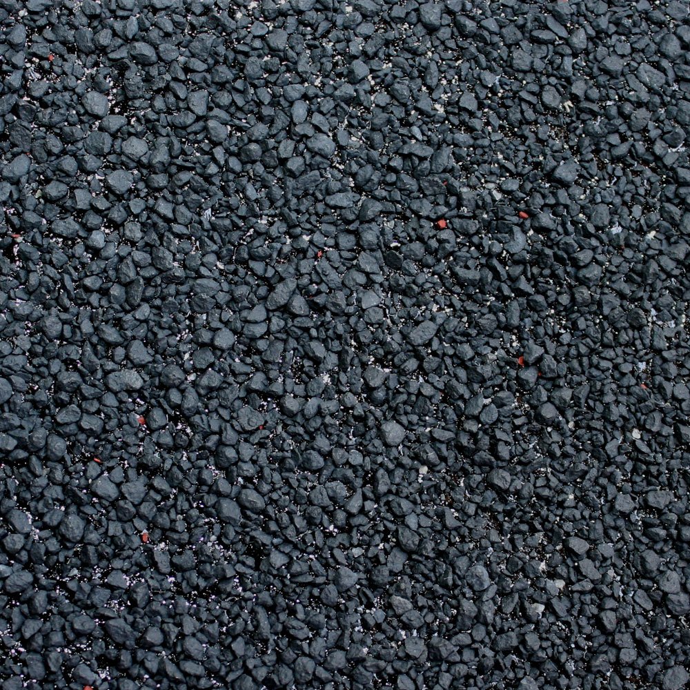 Selbstklebende Gartenhausbedachung Schwarz 2,5 m² (5x0,5m)