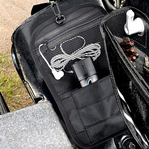 Miniatura 2 de Goldfire Organizadores de alforjas para Road Glide, bolsas de almacenamiento de herramientas, sillín de porche, accesorios de motocicleta, se adapta