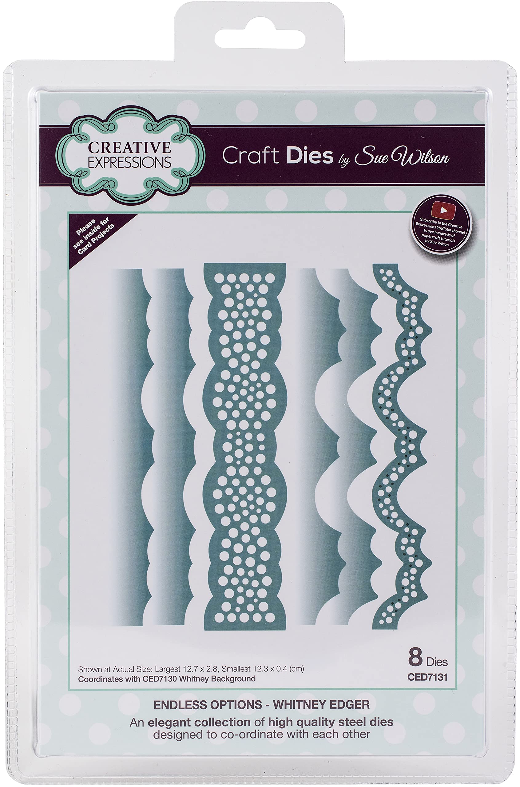 Sue Wilson - Endless Options - Whitney Edger - Craft Die
