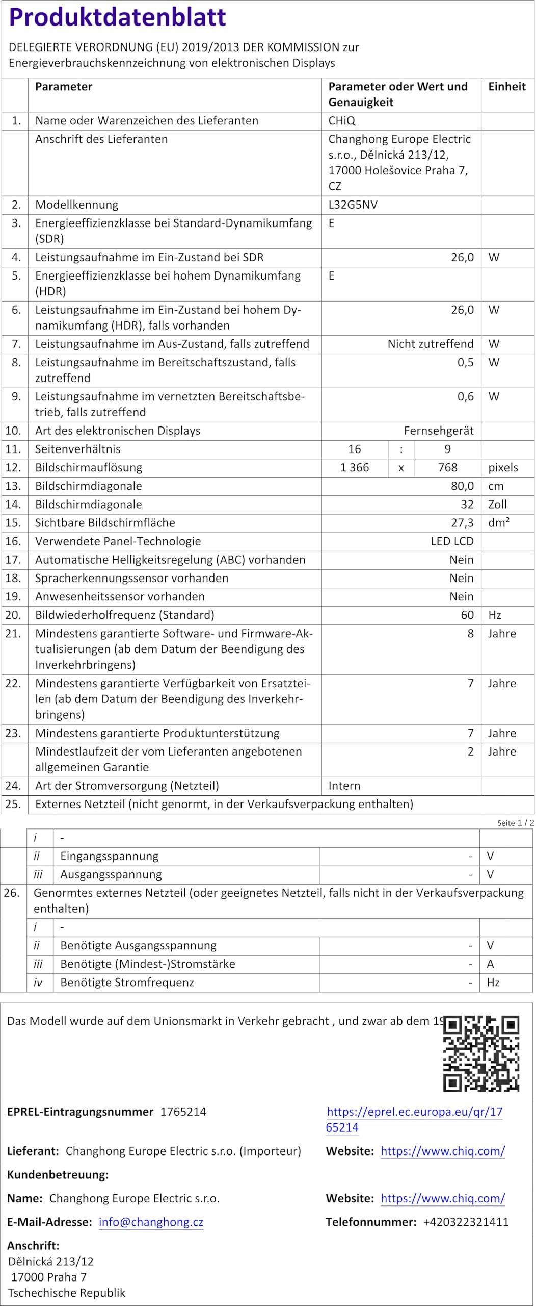 Lg 32 Zoll Fernseher Triple Tuner Antteq AB 32D1 Fernseher 32 Zoll , Dolby Audio, LED, Triple Tuner DVB-C