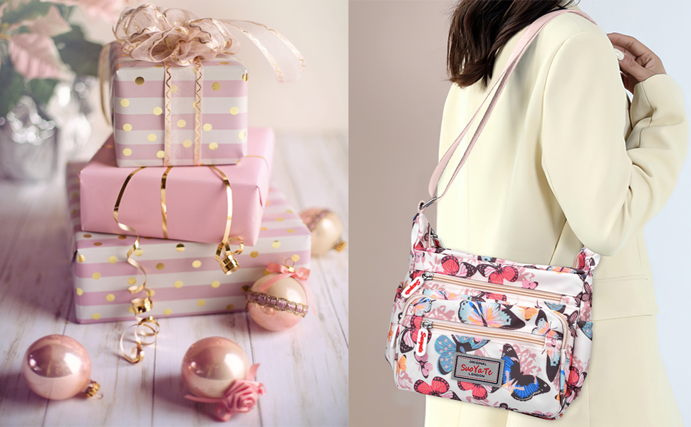 Bolso Crossbody para mujer impermeable con múltiples bolsillos miniatura 7