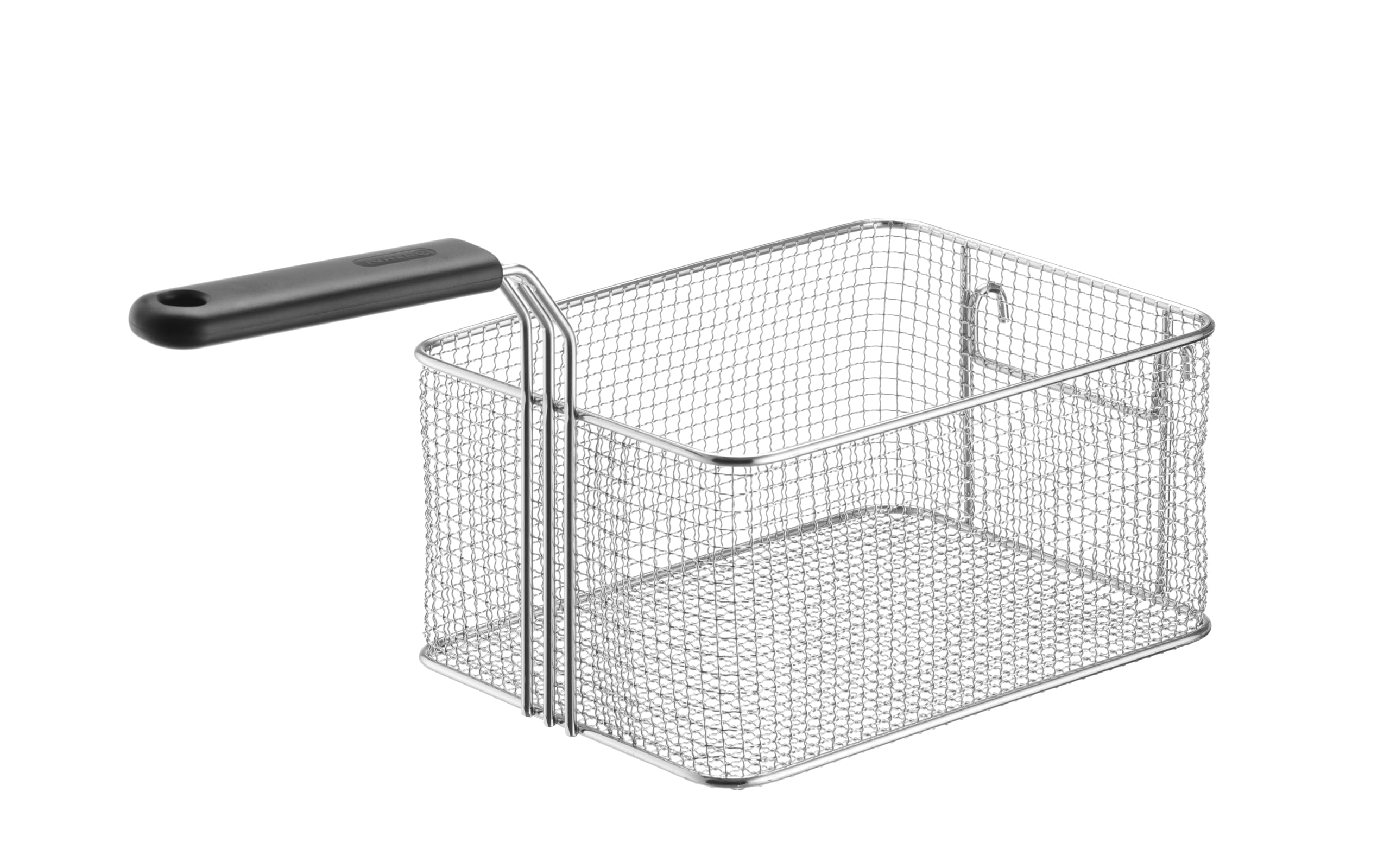 HENDI Panier à Frire, 10L, 280x210x(H)140mm | Compatible avec la friteuse HENDI 209424, maille fine, acier inoxydable