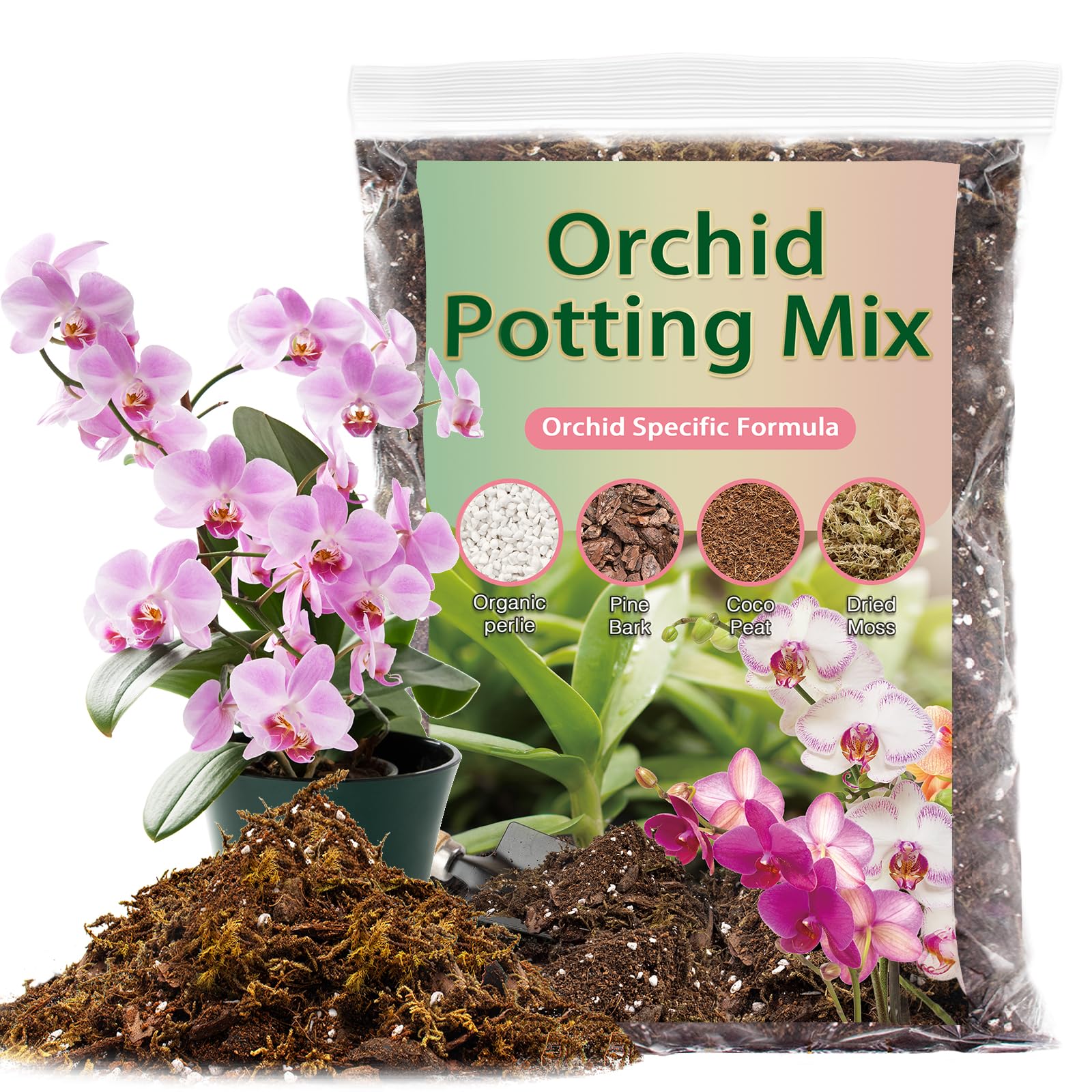 DANGKELILI Premium Orchid Potting Mix