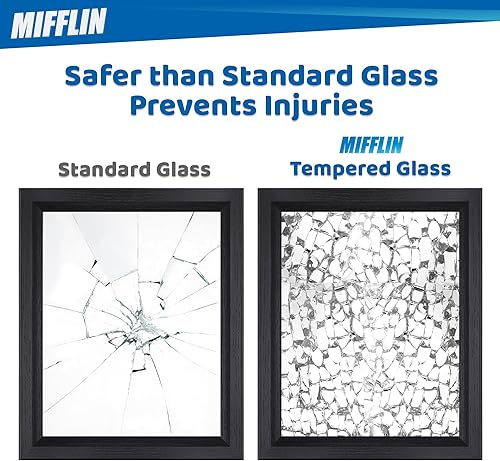 Miniatura 5 de MIFFLIN - Hojas de repuesto de vidrio para marcos de fotos de Estados Unidos (11 x 14 pulgadas, transparente, paquete de 2) 11 x 14 pulgadas, hoja