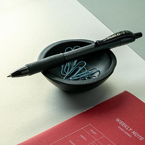 Miniatura 7 de Pilot, G2 Edge Premium - Bolígrafos de gel de punta fina de 0.028 in, color negro, paquete de 8