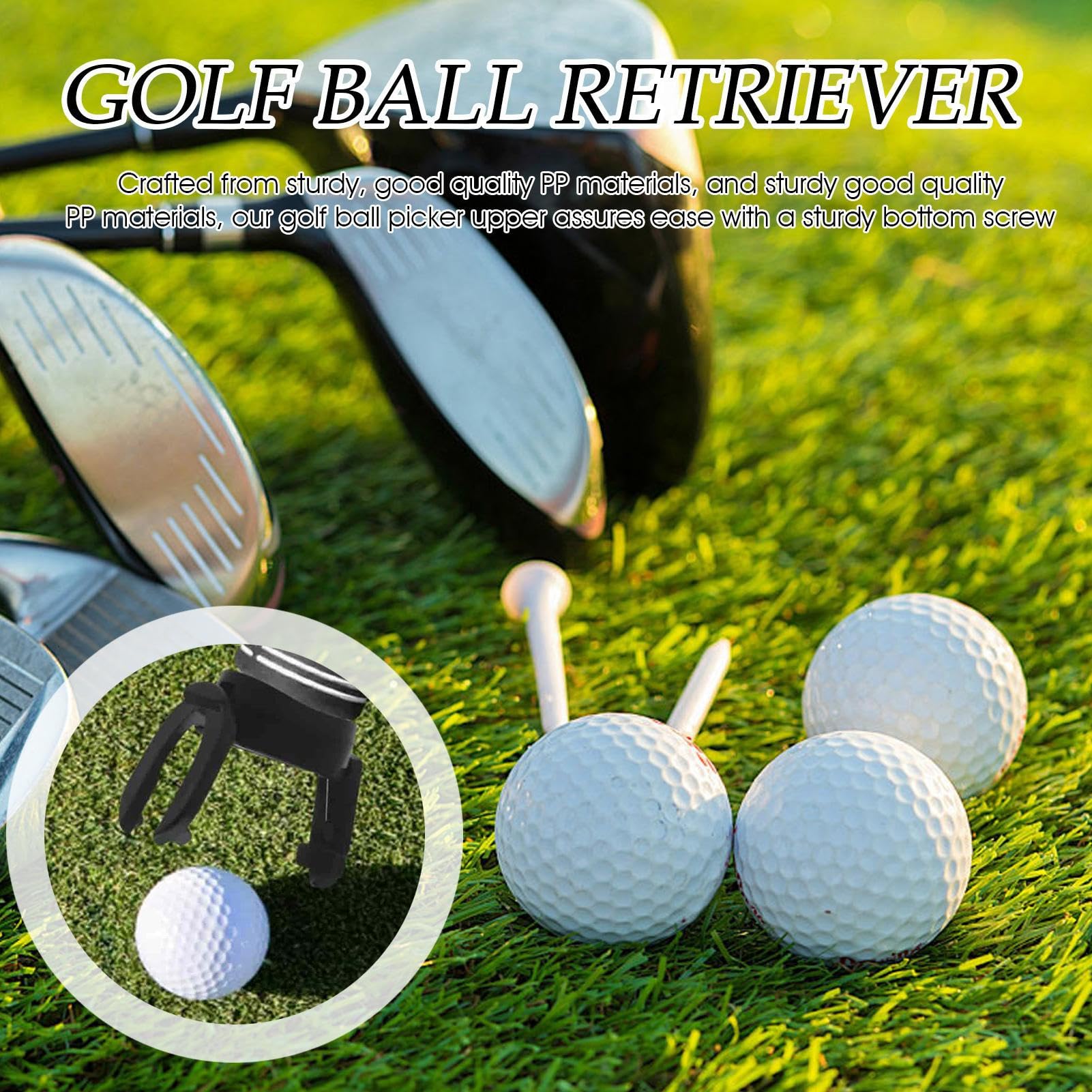 Raccoglitore di palline da golf, raccoglitore professionale per palline da golf, attrezzi da giardinaggio per golfisti