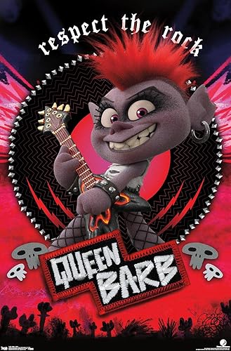 Miniatura 6 de Trends International DreamWorks Trolls 2 - Póster de pared de púas, 22.375 x 34 pulgadas, paquete de póster y montaje