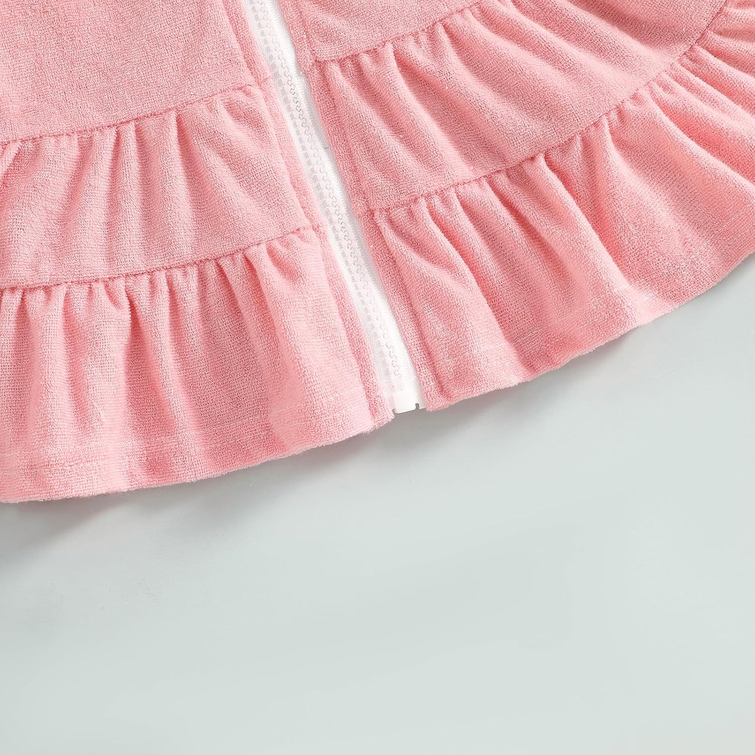 Mubineo Toddler Girl Long Sleeve Swimsuit Beach Dress Cute Cover Ups Ruffle Bathing Suit Cover Up Kimono Kids Swimwear - Image 8