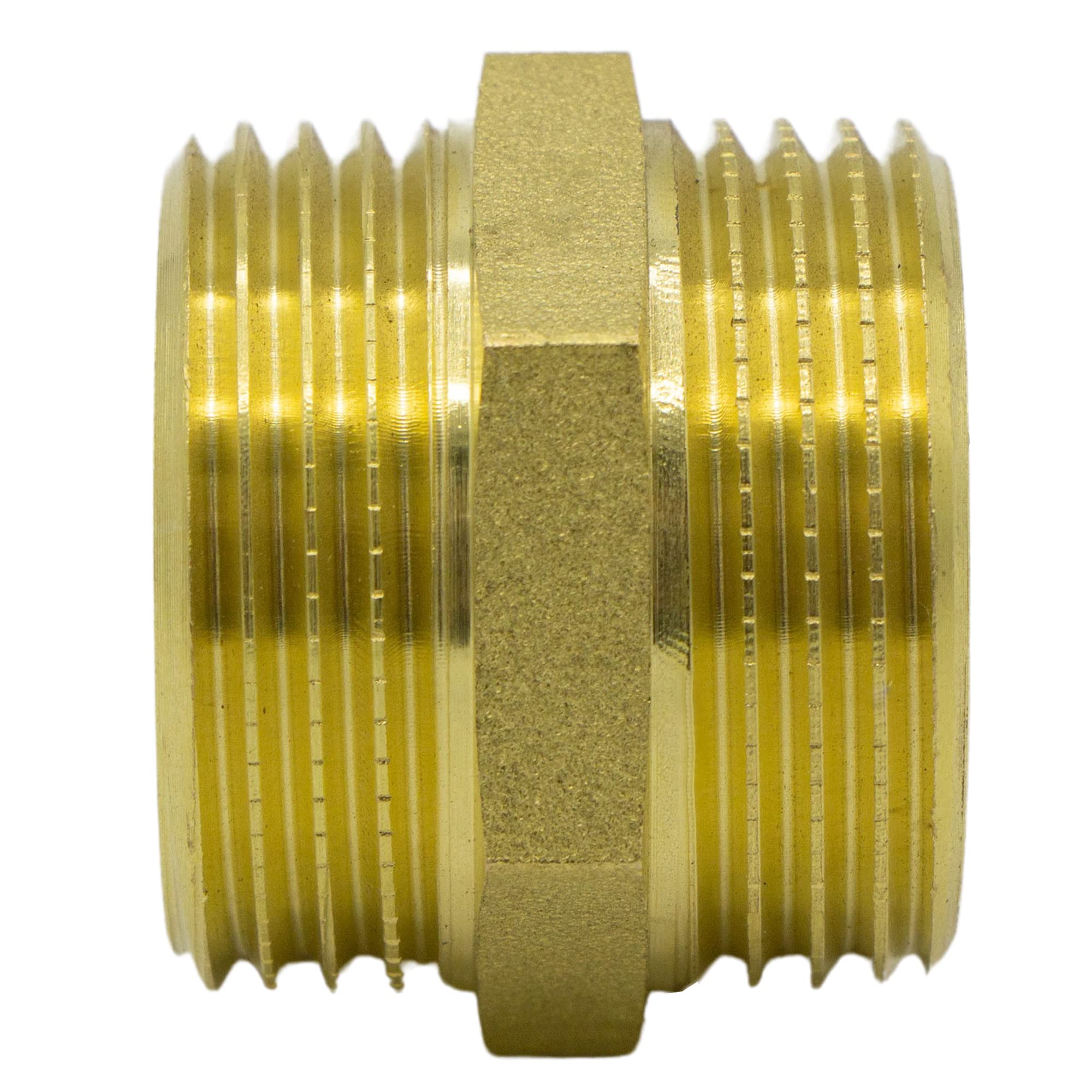 Presa acqua per tubo flessibile doccia con attacchi standard ottone cromato