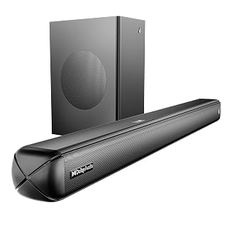 boAt 2025 Launch Aavante 2.1 1600D / Orion Plus, Dolby Audio, 160W Signature Sound, 2.1CH Wired Subwoofer,Multiple Ports & EQ Modes, Bluetooth Sound bar, Home Theatre Soundbar Speaker (Premium Black) - Amazon product rated Grade A