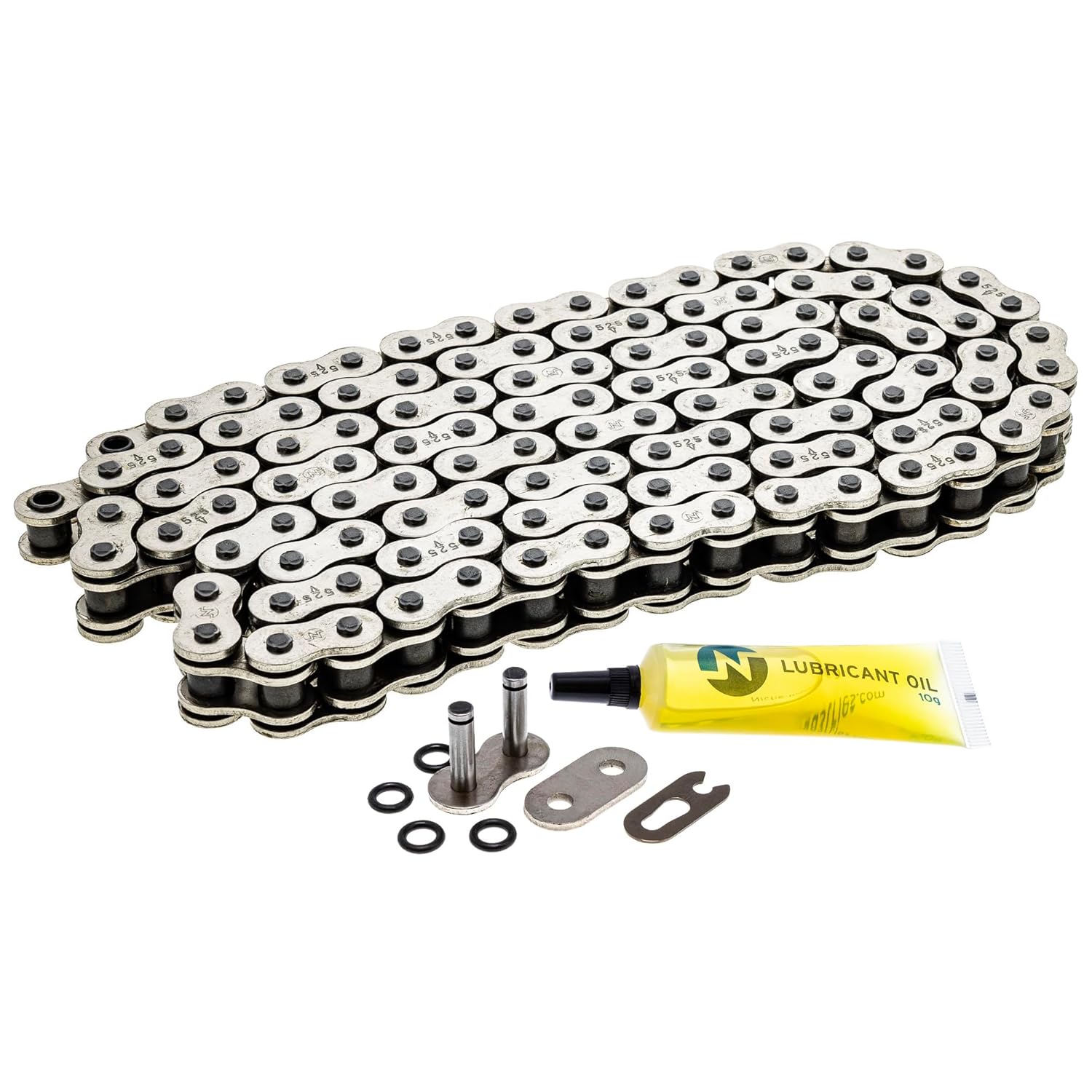 NICHE 525 Drive Chain 118 Links O-Ring with Connecting Master Link for Motorcycle ATV Dirt Bike