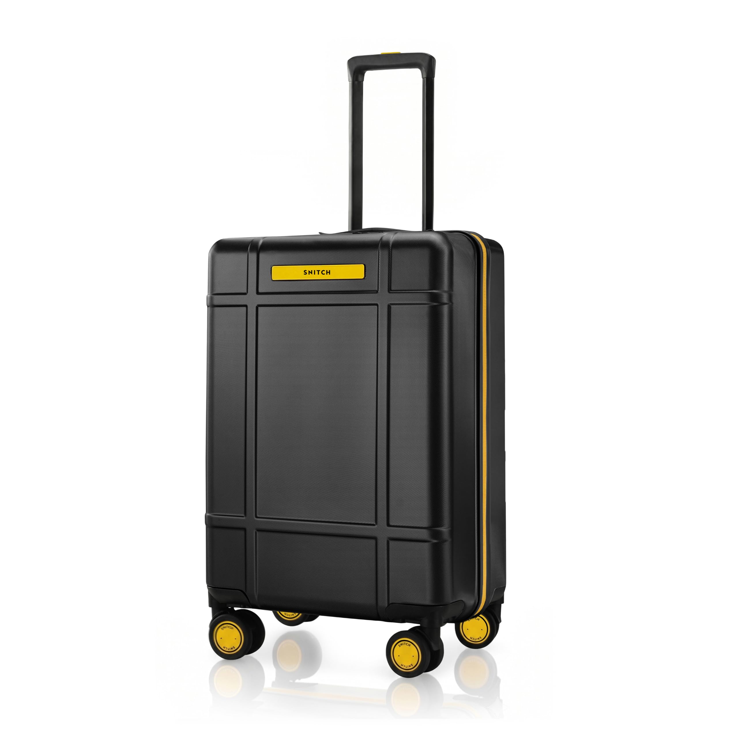 Blink Cabin Size Grey Polycarbonate Hard Travel Suitcase - Trolley Bag Small & Luggage with 8 Wheels, Premium Lock, Wet & Dry Pouch & Free Shoe Bag-image-31