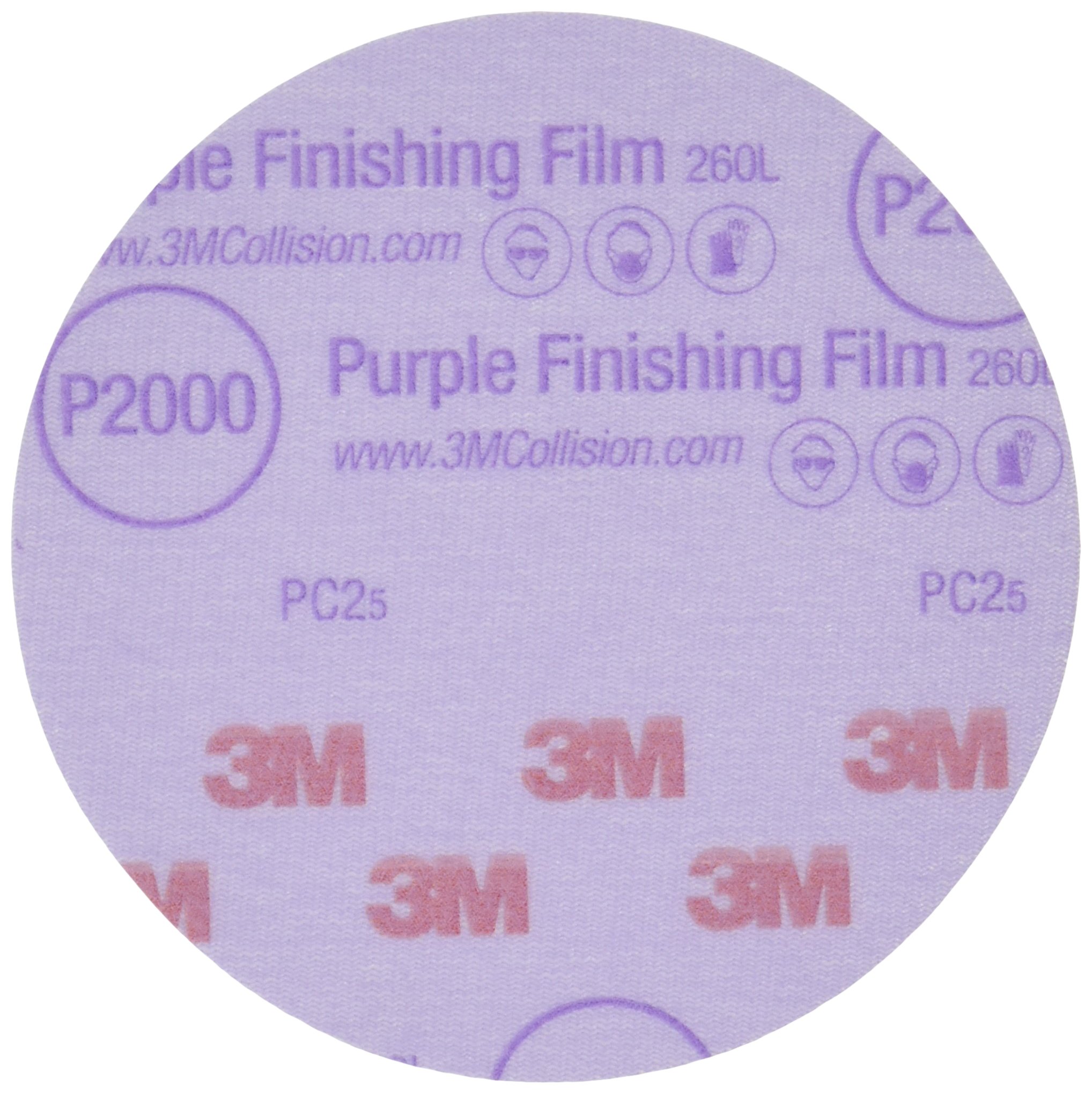 Amazon.com: 3M Purple FIN Film HOOKIT P2K 5 : Tools & Home Improvement