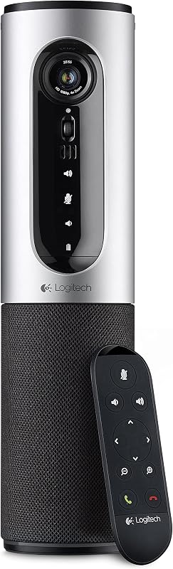 Logitech ConferenceCam Connect All-in-One Video Collaboration Solution for Small Groups - Full HD 1080p Video, USB and Bluetooth Speakerphone, Plug-and-Play (Renewed)