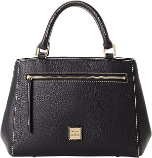Handbag, Pebble Grain Small Zip Satchel