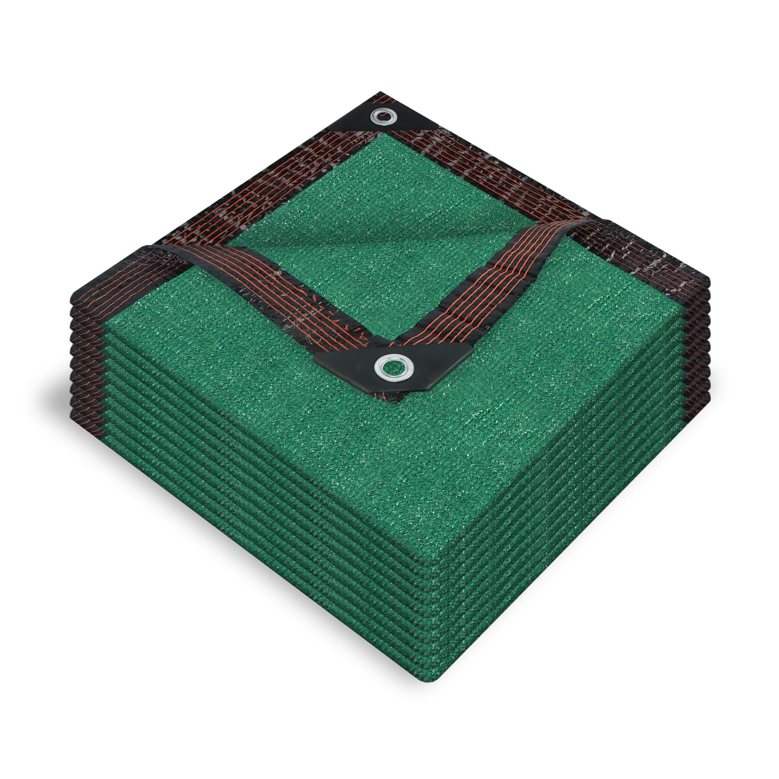 Sun Shade Cloth, 2m x 3m Greenhouse Shading Net with Grommets, Lightweight Shade Garden Mesh, 90% Shading Rate Sunblock Shade Cloth Greenhouse (Green, 2m X 3m)