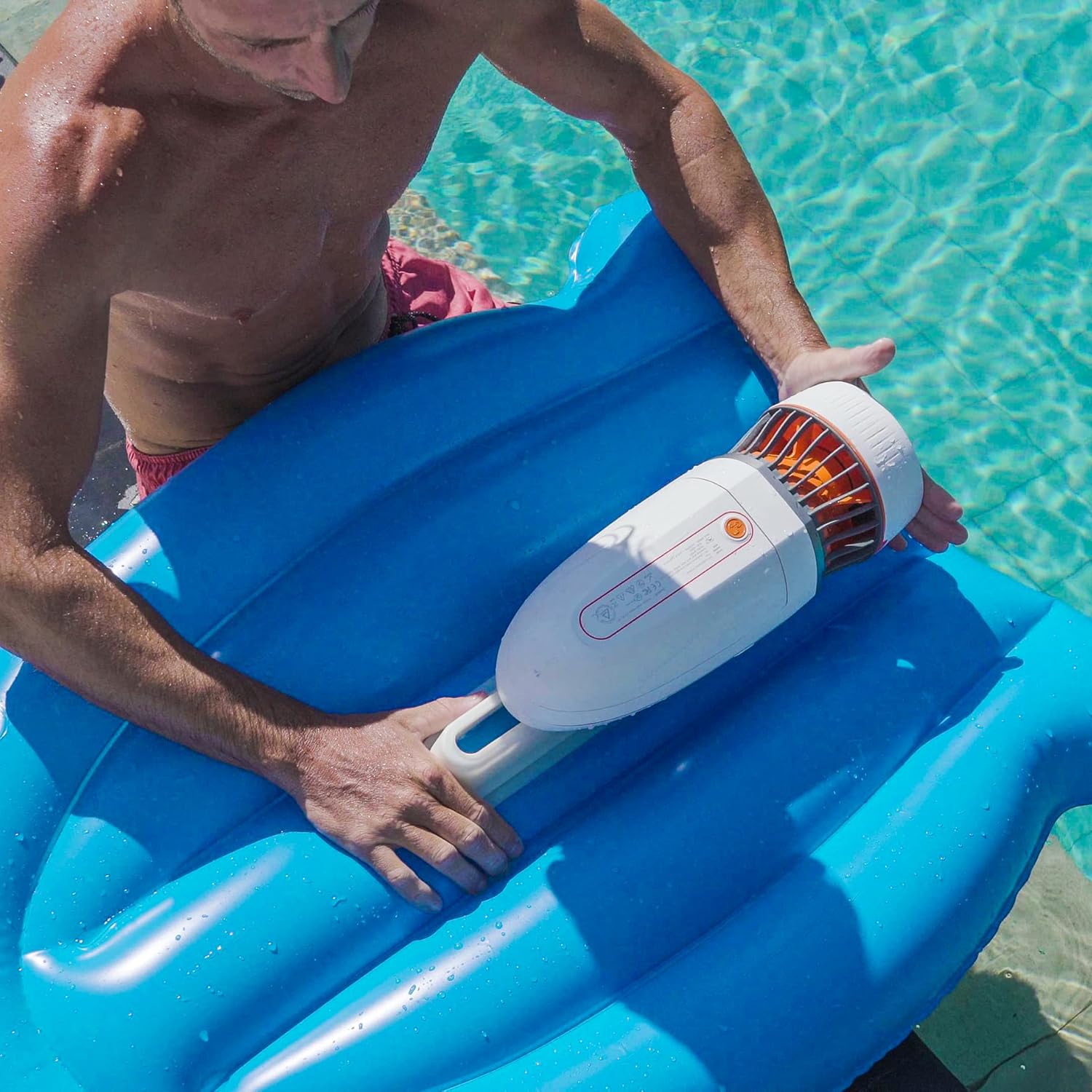 Subluinini Sottomarino scooter+ inflatable kickboard package set 4