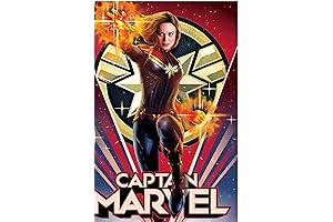 Captain Marvel Heroic Poster by Trends International