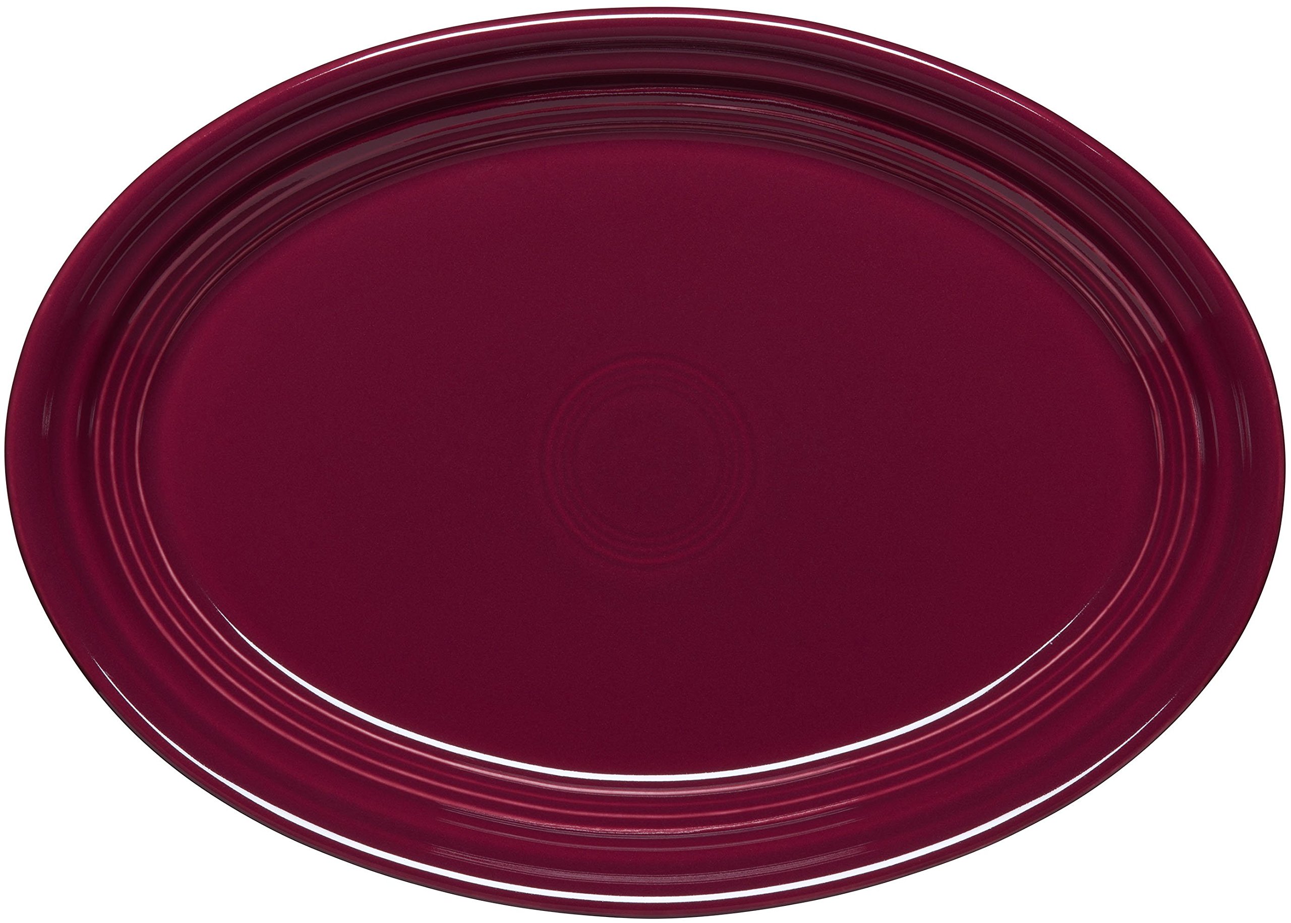 Fiesta 9-5/8-Inch Oval Platter, Claret