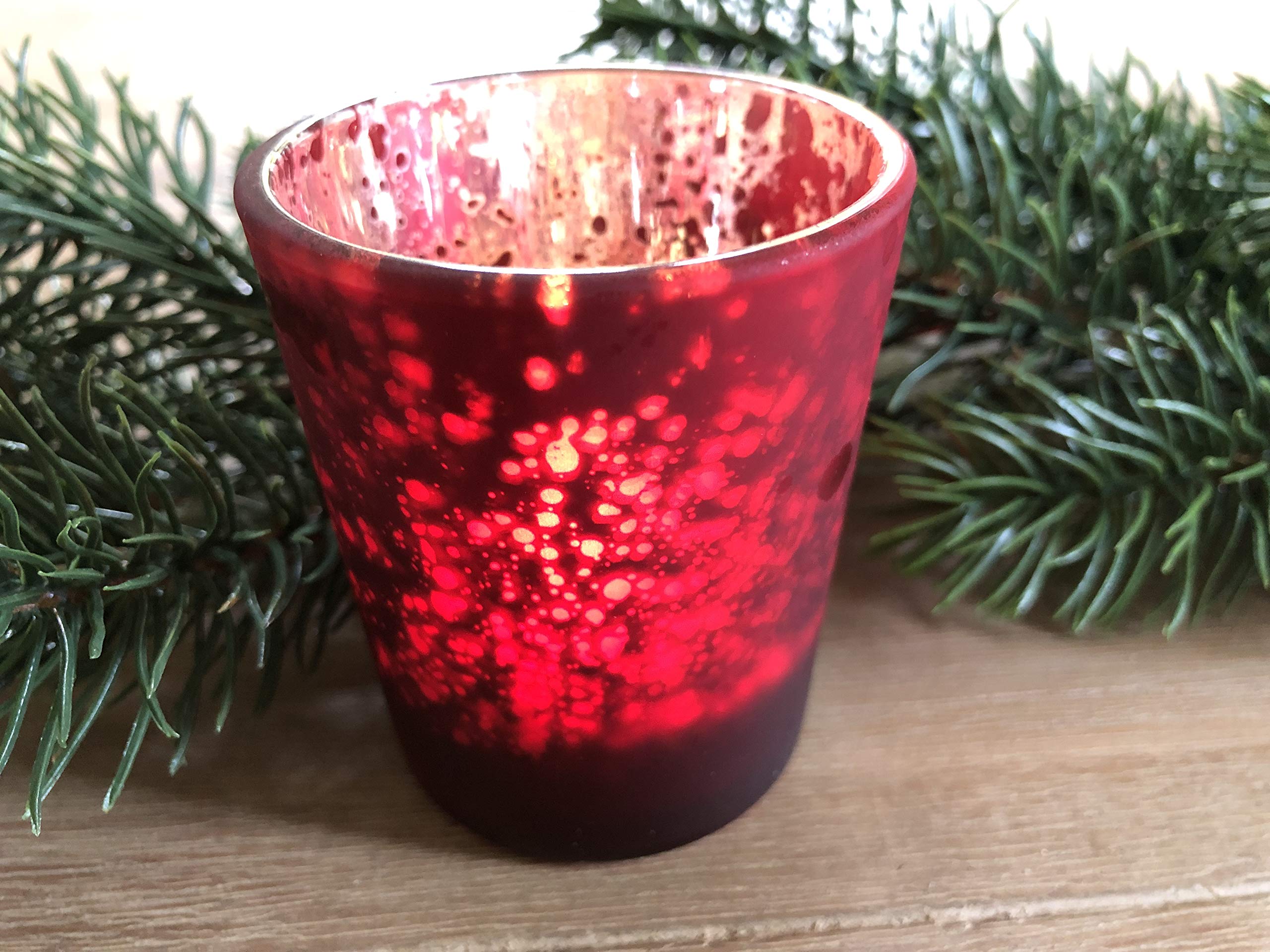 Annastore 24 x Tannenzweige künstlich L 23 cm mit 4 Trieben Tannendeko Weihnachtsdeko Tannenwedel