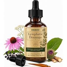 9-in-1 Lymphatic Drainage Drops Liquid Supplement, De-Puff Support, 2 Fl Oz
