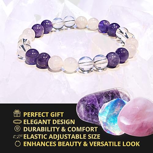 Vista 299 de Money Attraction Bracelet for Wealth, Prosperity & Success – Abundance & Good Luck Feng Shui Bracelet with Pyrite, Citrine, Tiger Eye & Green Green