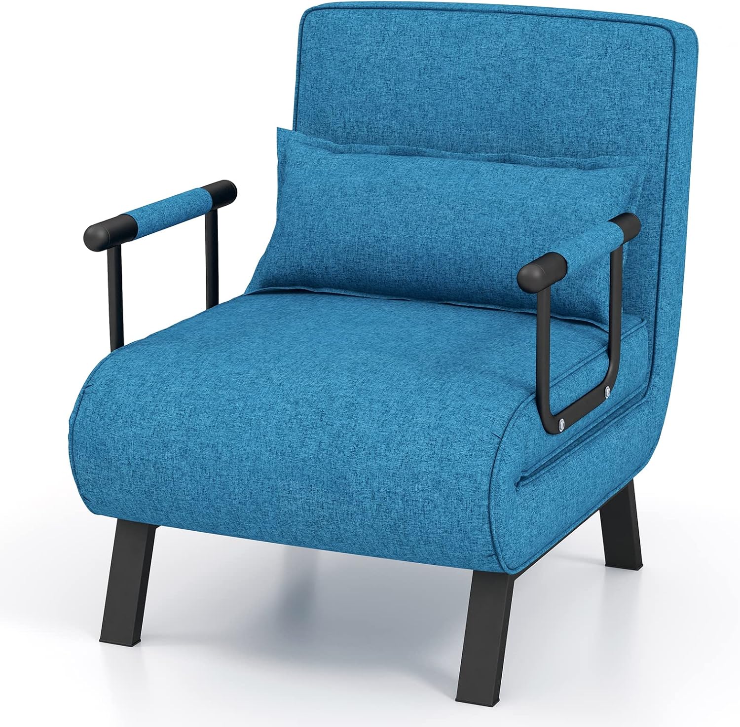 RELAX4LIFE Folding Sofa Bed, 4in1 Convertible Lounge Recliner Sleeper