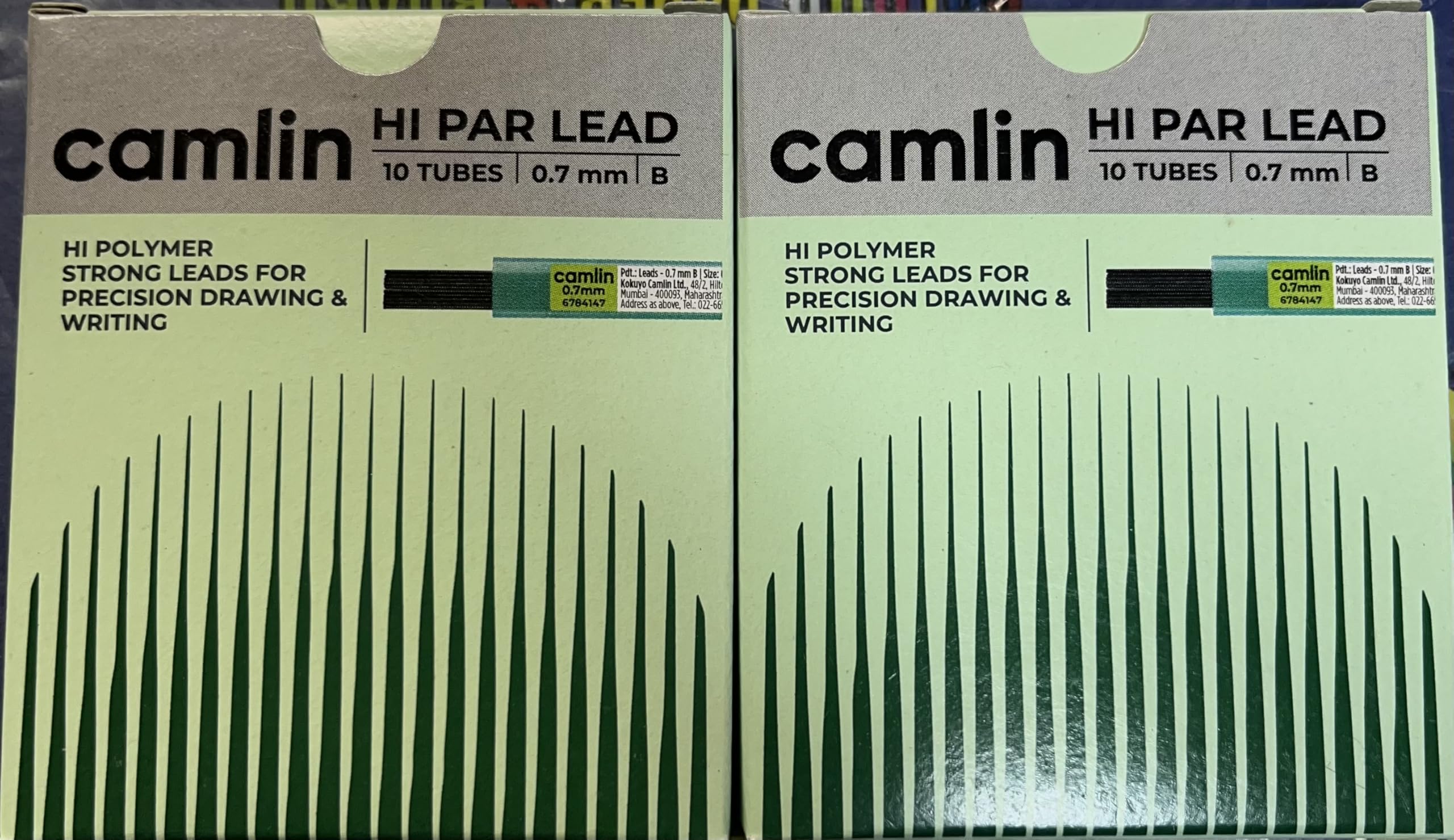 Camlin Hi-Par Pencil Leads - 200 Refills -1