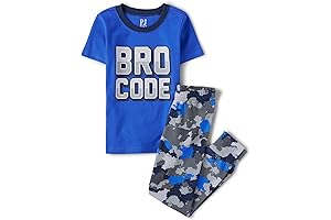 100% Cotton Pajama 2-Piece Set for Boys