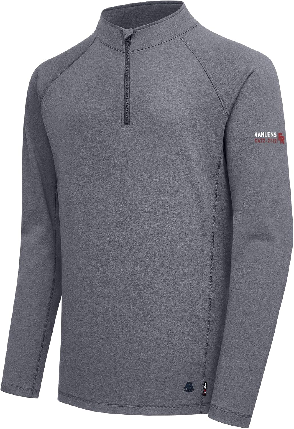 FR Shirts for Men Flame Resistant Shirt CAT2 Quarter Zip Up Pullover 1/4 Zip 5.5oz Light Weight