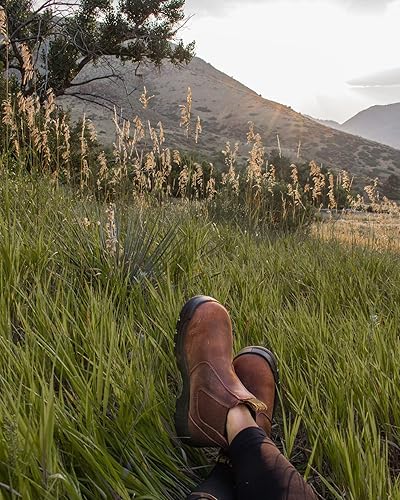 Miniatura 4 de ROCKROOSTER Lumen - Botas Chelsea para hombre, botas de cuero aceitado, botas de trabajo de punta suave de 6 pulgadas, Poron XRD, Coolmax, ASTM