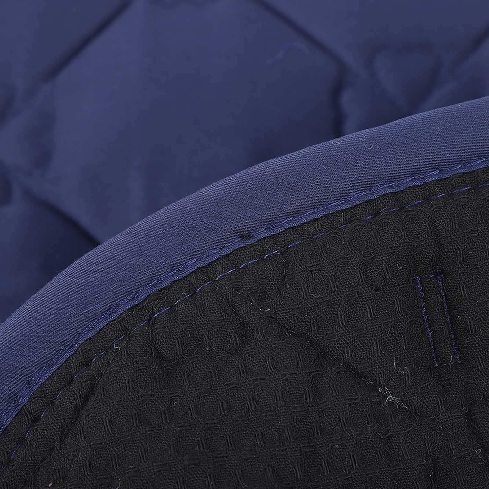 Sottosella per Cavallo in Cotone, Morbido e Traspirante con Doppia Maniglia in Corda per Sport Equini, Design Leggero, 99x68 Cm, 1 unità
