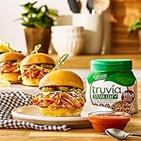 Vista 3 de Truvia – Edulcorante de cucharada marrón sin calorías de hoja de stevia (frasco de 9.8 oz)