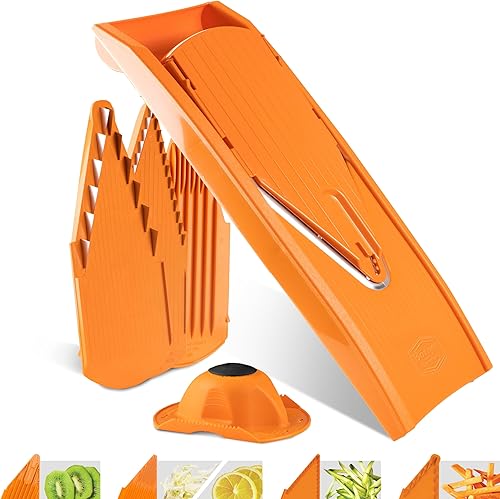 Miniatura 11 de BORNER V Mandoline Slicer Kitchen V1 ClassicLine Starter Set | Börner - Calidad fabricada en Alemania, color: rojo