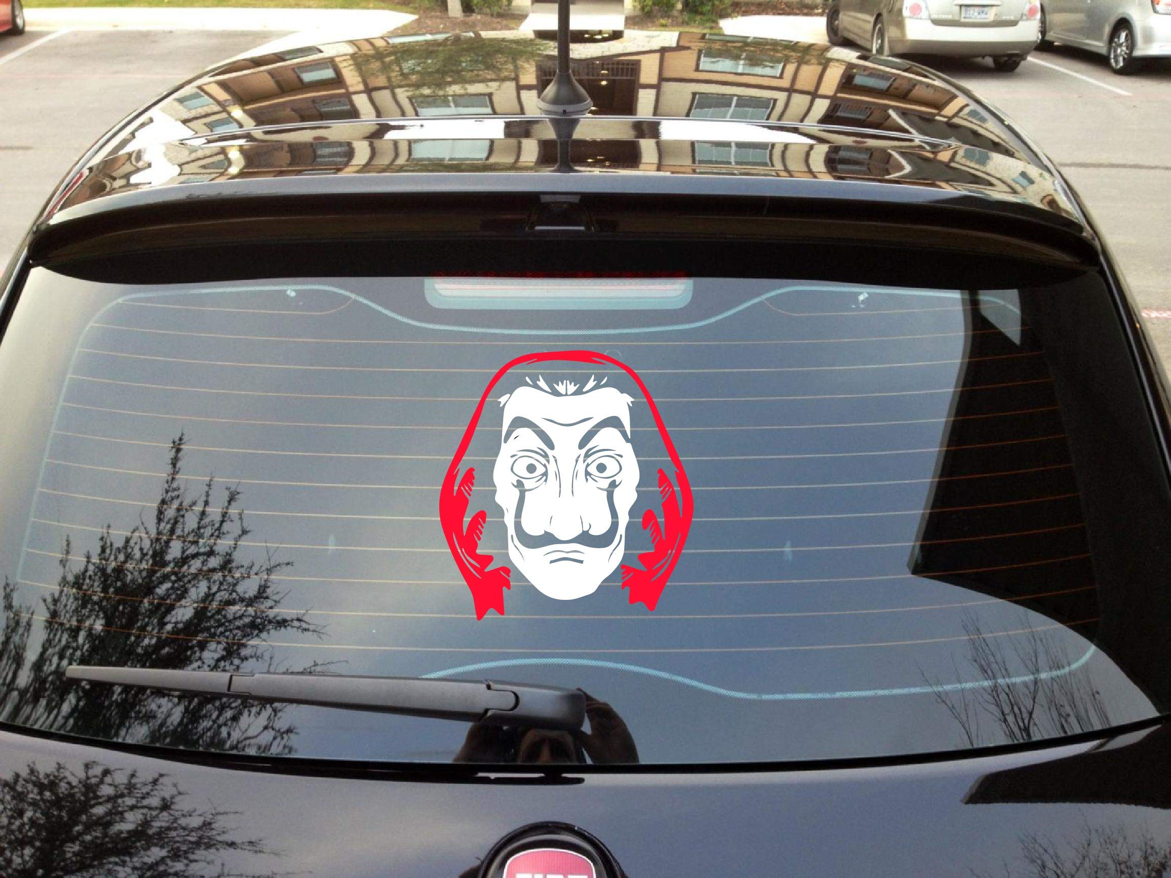 PEACOCKRIDE Professor Series I Car Window Decal (PVC Vinyl)