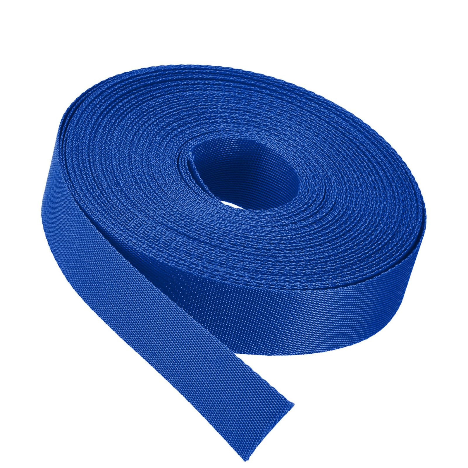 Unifizz Flat Nylon Webbing Strap – 2 Inch x 10 Yards Royal Blue, Abrasion-Resistant for Pet Leashes, Bag Handles, Furniture Repair & Garden Ties
