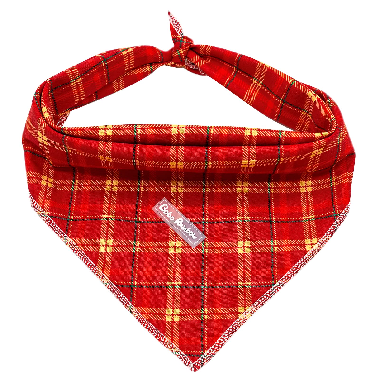 Hunde-Bandana Weihnachtsmuster - Baumwolle, Verstellbar, Für Kleine Bis Große Hunde